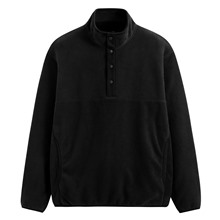 Fleece半開襟上衣-男