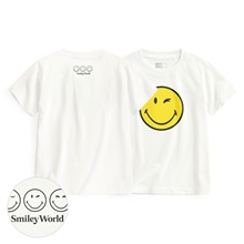 SmileyWorld®印花T恤-01-童