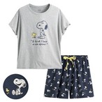 史努比系列莫代爾家居套裝-女