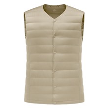 極輕羽絨輕薄型背心-男
