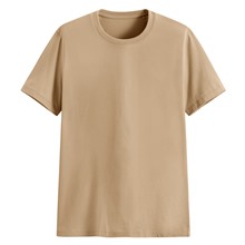 純棉圓領T恤-男