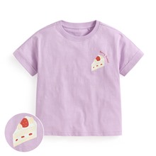 竹節棉美食印花T恤-童