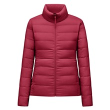 極輕羽絨立領外套-女