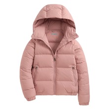 極暖羽絨連帽外套-女