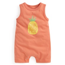 純棉水果印花無袖連身衣-Baby