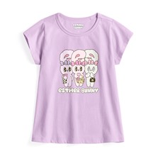 艾絲樂小兔長版印花T恤-03-童