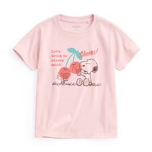 史努比系列印花T恤-06-童