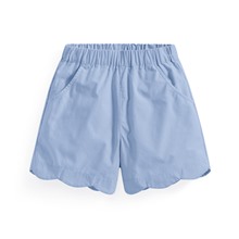 純棉花邊造型短褲-童