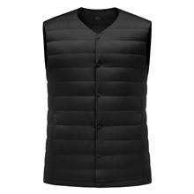極輕羽絨輕薄型背心-男
