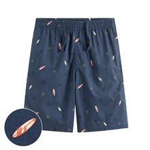 椰樹印花輕便短褲-男