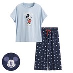 迪士尼系列莫代爾七分褲家居套裝-女
