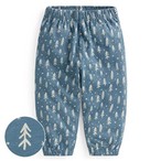 竹節棉印花束口褲-Baby