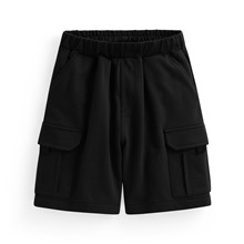 小毛圈口袋五分褲-童