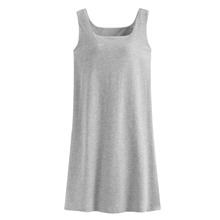 Bra方領背心洋裝-女