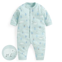 純棉羅紋印花連身衣-Baby
