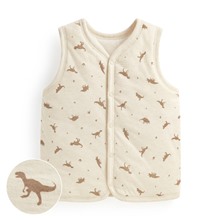 鋪棉印花背心-童