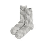 寬羅紋中筒襪-女