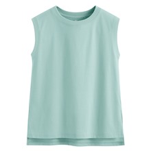 絲光棉寬鬆背心-女