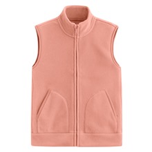 Fleece立領背心-女