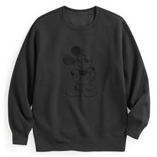 迪士尼系列刷毛電繡圓領衫-03-男