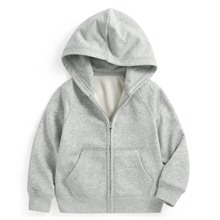 毛圈連帽外套-童