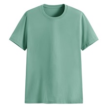 純棉圓領T恤-男