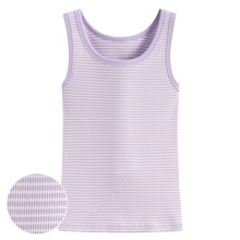 羅紋條紋背心-女