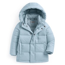 極暖羽絨連帽外套-童