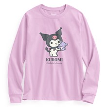 三麗鷗長袖印花T恤-01-女