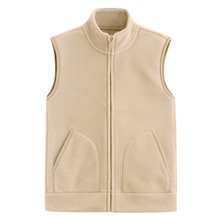 Fleece立領背心-女