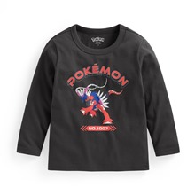 寶可夢長袖印花T恤-03-童