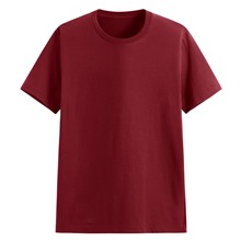 純棉圓領T恤-男