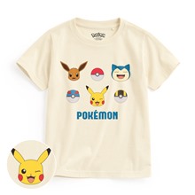 寶可夢印花T恤-03-童