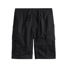 鬆緊工裝短褲-男