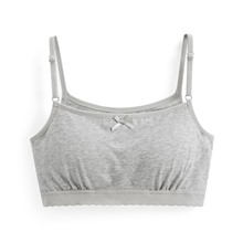 棉質固定式Bra細肩帶胸衣-女童