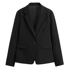 彈性西裝外套-女