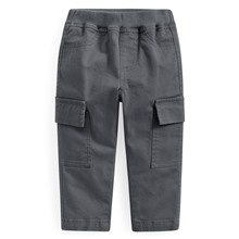 羅紋貼袋長褲-Baby