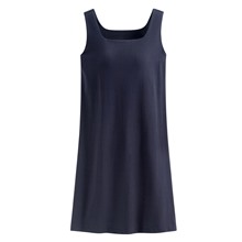 Bra方領背心洋裝-女