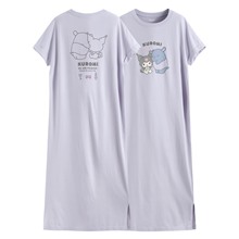 三麗鷗純棉連袖長洋裝-女