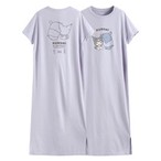 三麗鷗純棉連袖長洋裝-女