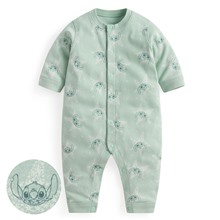 迪士尼系列純棉羅紋連身衣-Baby