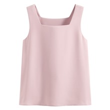 雪紡方領背心-女