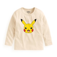 寶可夢長袖印花T恤-01-童