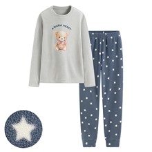 Fleece印花家居套裝-女