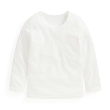 純棉羅紋長袖T恤-童