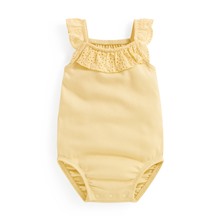 蕾絲造型無袖包臀衣-Baby