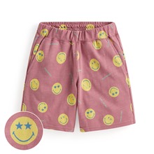 SmileyWorld®竹節棉印花口袋短褲-童