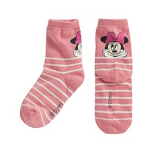 迪士尼系列提花中筒襪-童