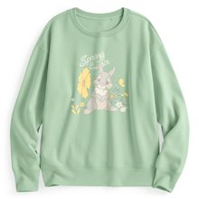 迪士尼系列刷毛印花圓領衫-08-女