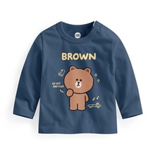 LINE FRIENDS長袖印花T恤-02-Baby